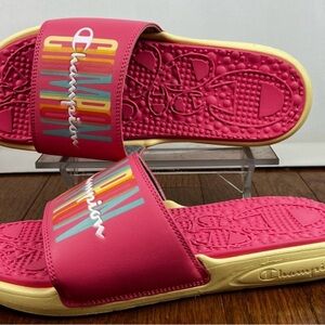 Champion Women's Foundation Massage Pastel Slide Sandals